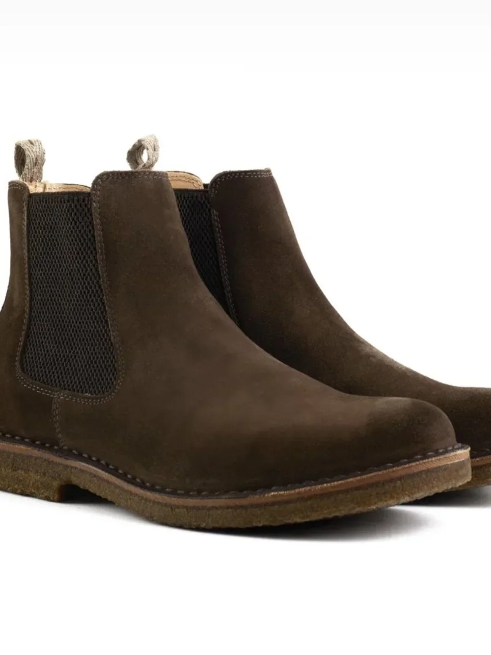Astorflex SR1 Bitflex Chelsea Boots Brown Leather Men's Size 10 (43)